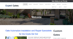 Desktop Screenshot of expertgates.com